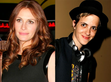 Julia Roberts, Samantha Ronson Julia Roberts, Samantha Ronson